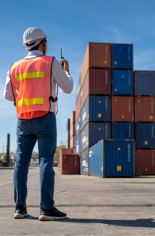 Shipping yard